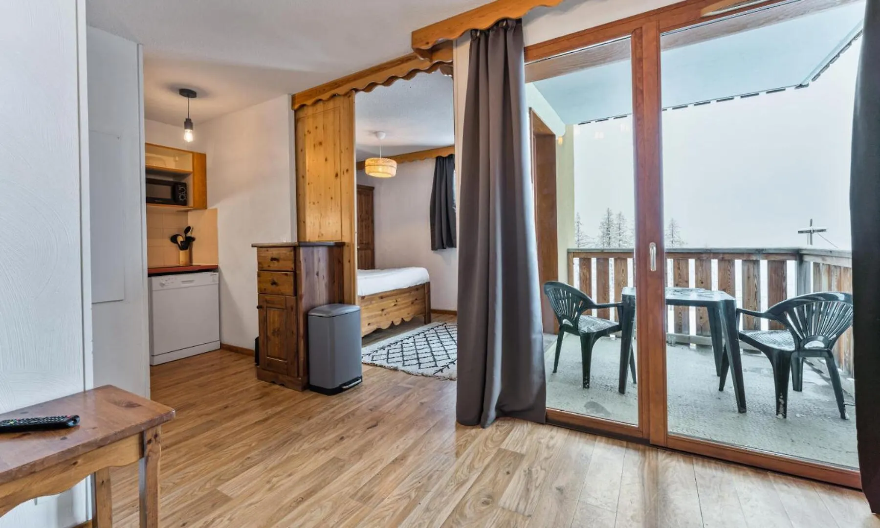Appartement Residence Les Hauts De Preclaux - Logement Avec Deux Chambres Pour 6 Personnes Mae-4421 Les Orres